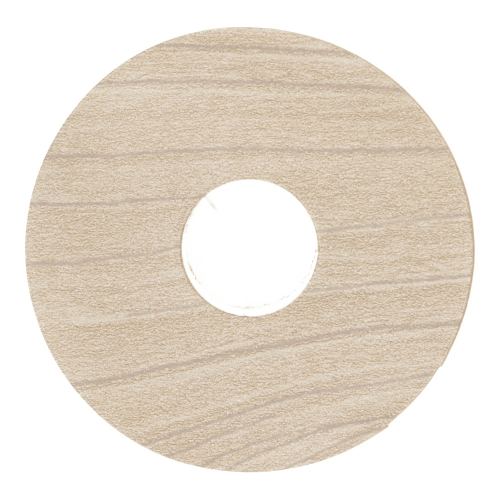 Zelfkl. rozet (17 mm) witte es (10 st.)