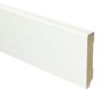 Moderne plint RAL 9016 + uitsparing